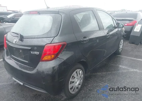 2015 Toyota Yaris L из США, поврежденный, VIN VNKKTUD37FA040744